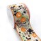 Designer’s Shop WR 63-5208 Halloween Night Scene Wired Ribbon – Pumpkins, Bats & Cobwebs – 2.5” x 10yd
